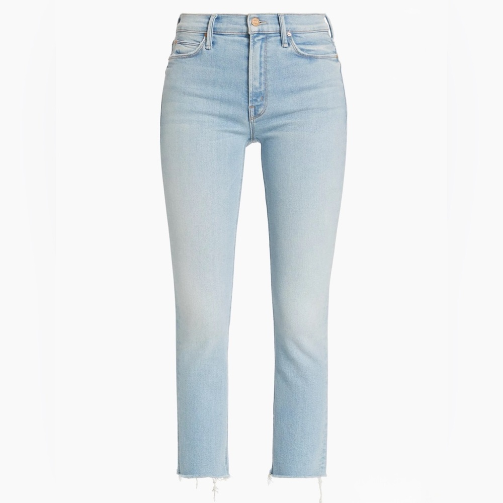 Mother The Dazzler Ankle Crop Jeans Sunkissed